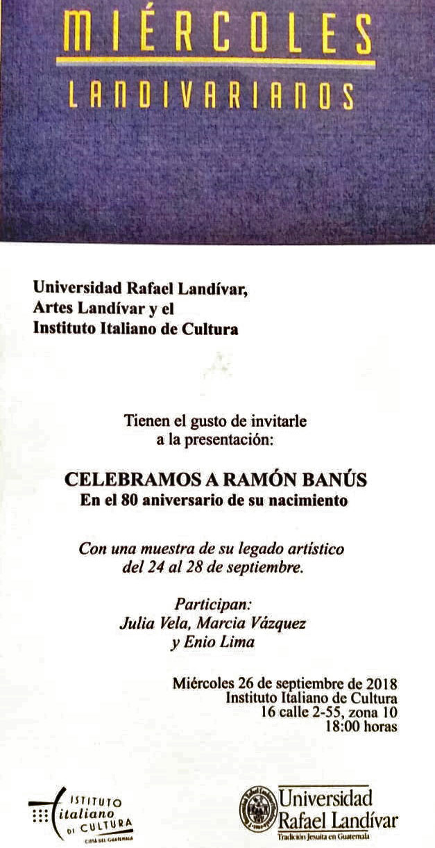 Invitación o fotografía: Instituto Italiano de Cultura, 2018