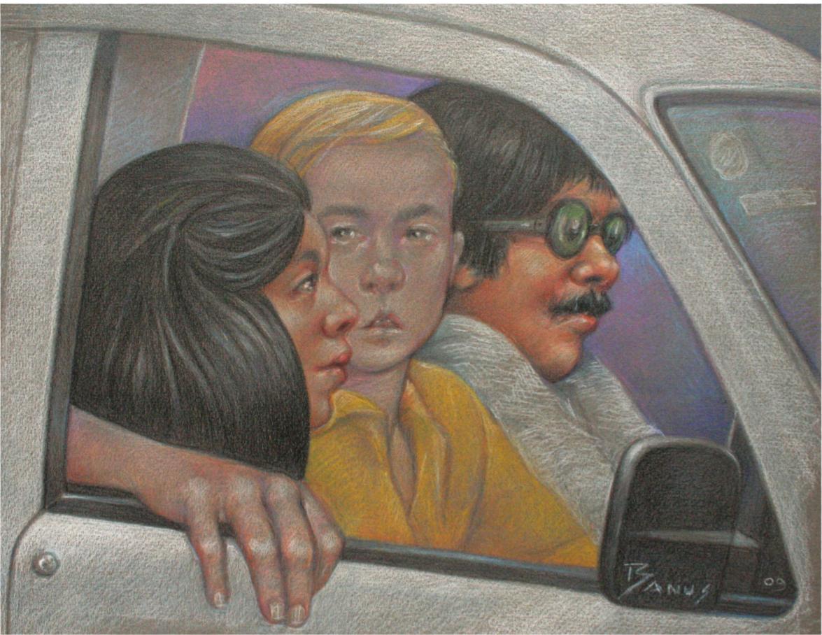 El jalón, Técnica mixta, 2009