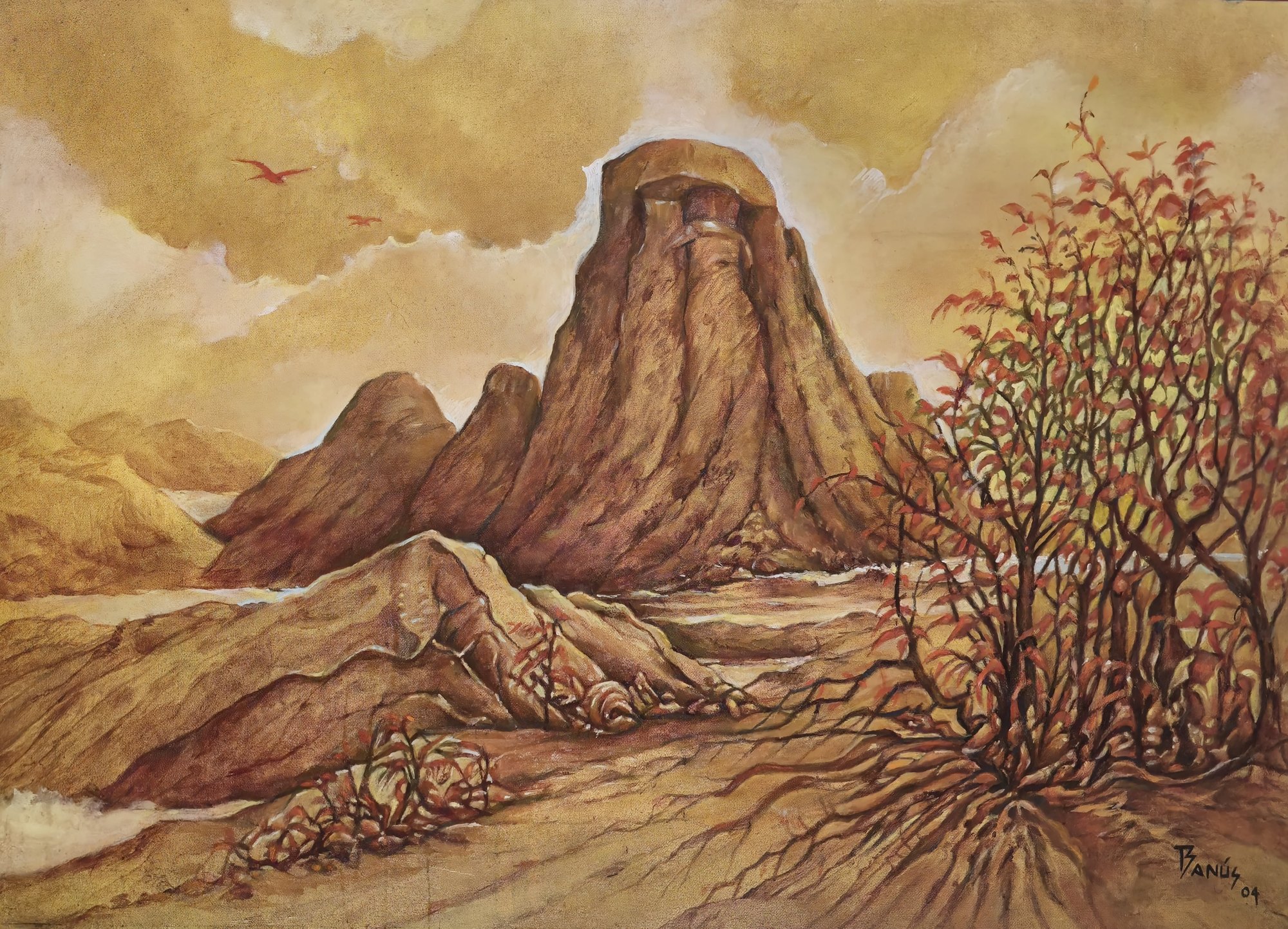 Paisaje, Óleo, 2004