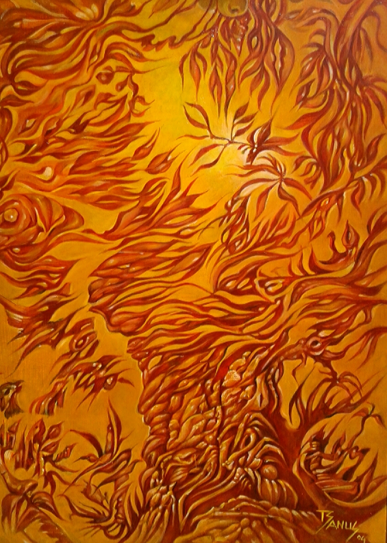Cosa cordial, Óleo sobre Masonite, 2004
