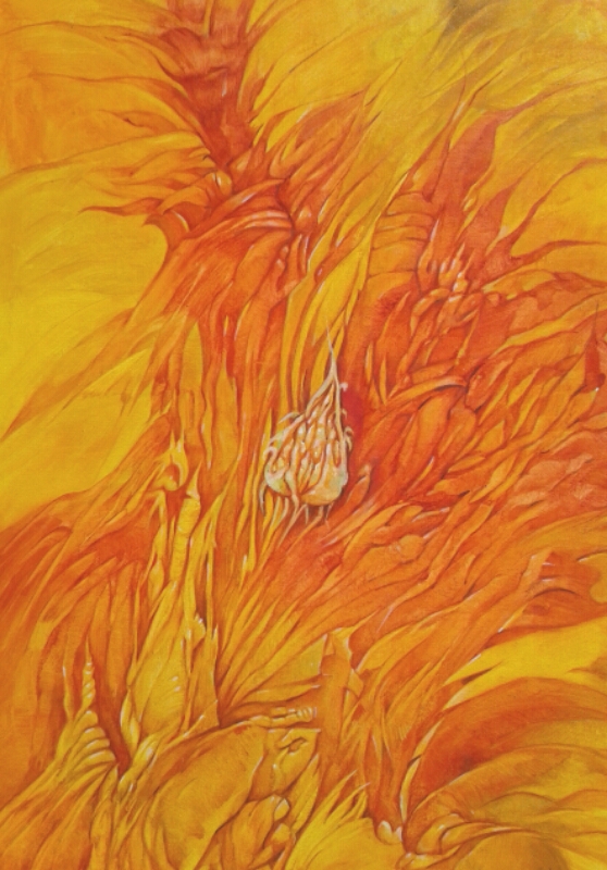 Ígnea, Óleo en canvas, 2004