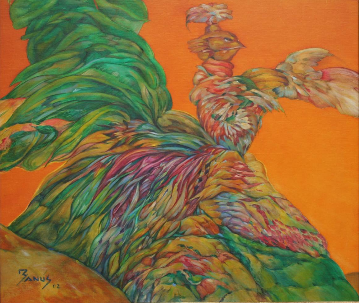 Emperatriz, Óleo en canvas, 2002