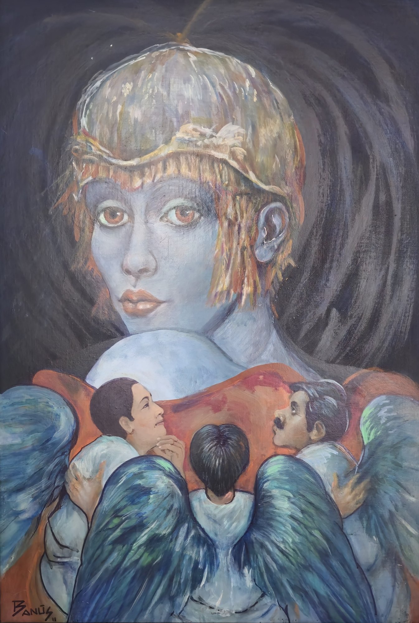 Serenata a Selene, Óleo sobre Masonite, 2011