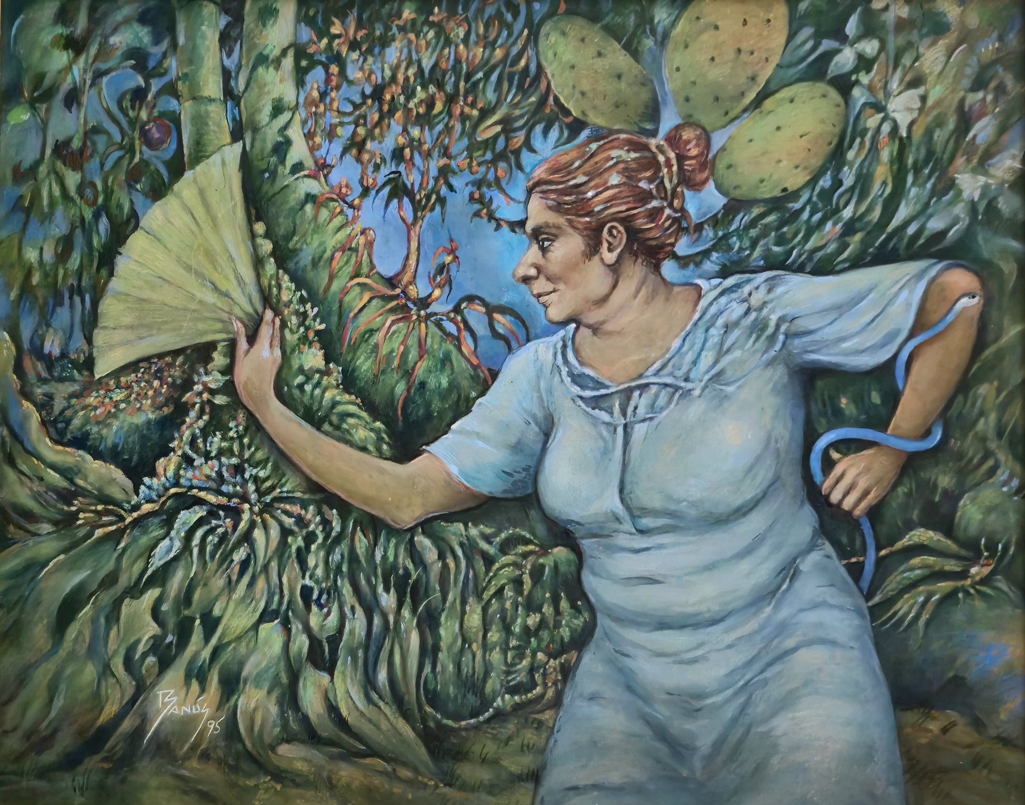 Cabocla Jurema, Óleo, 1995