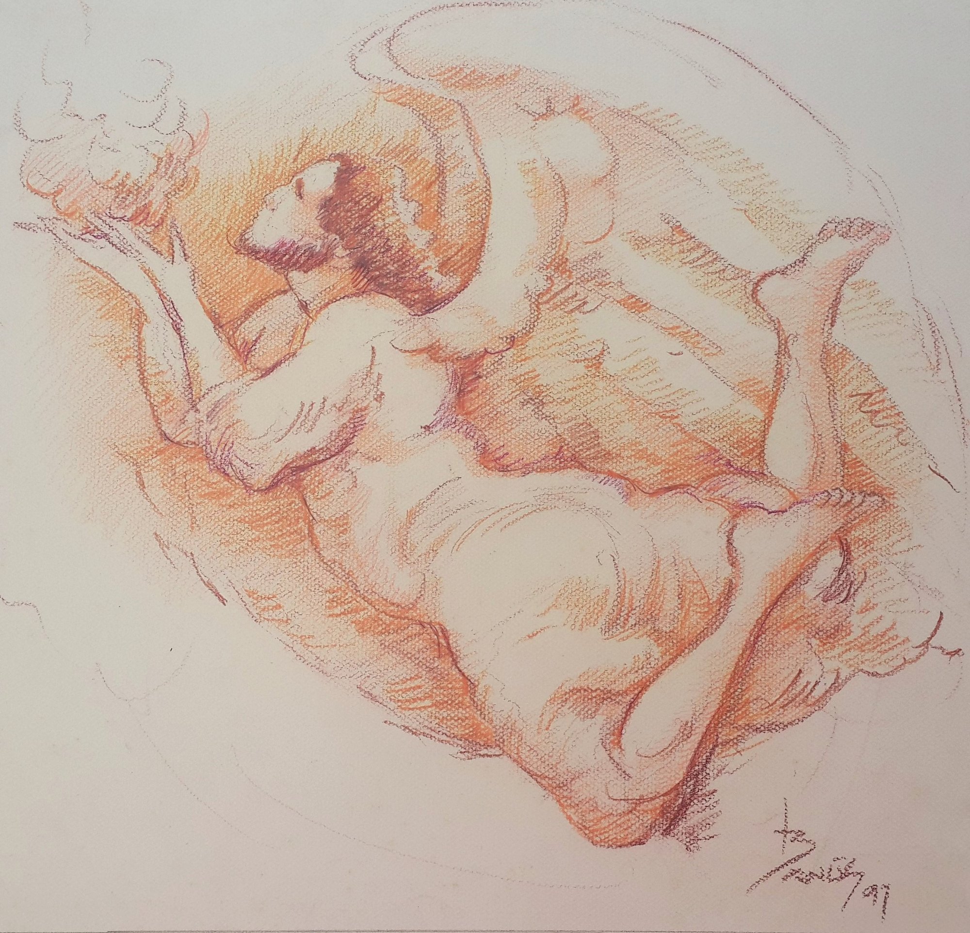 En el cielo se columpia, Crayón, 1997