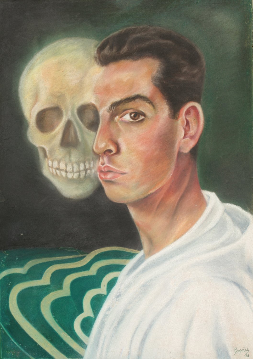Autorretrato, Crayón, 1961