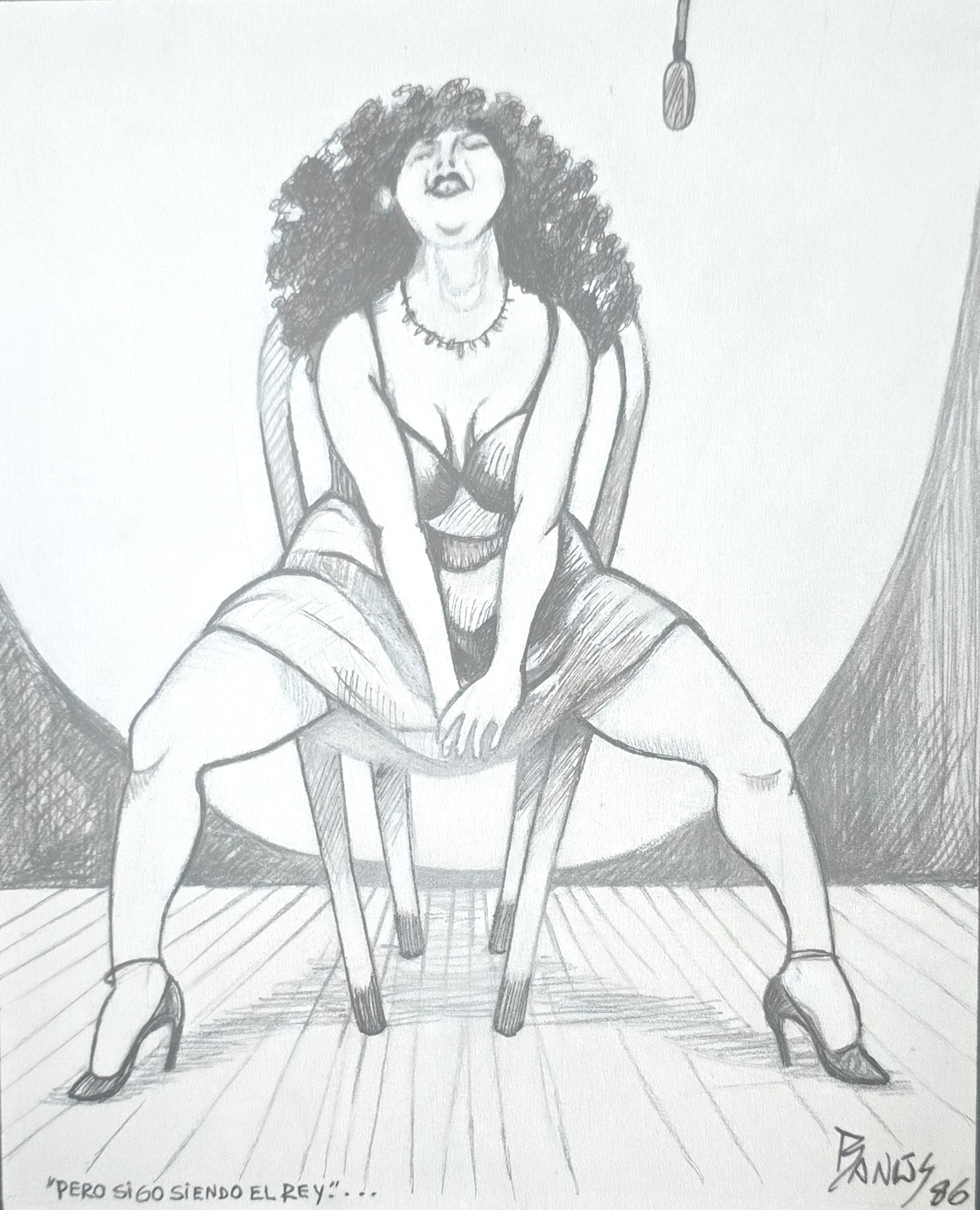 Pero sigo siendo el rey, Crayón, 1986